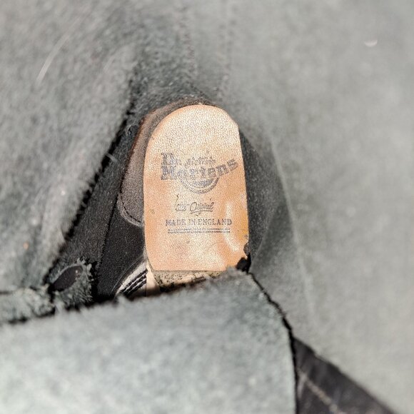 Genuine leather 14 eyelet black Doc Martens - Picture 5 of 7